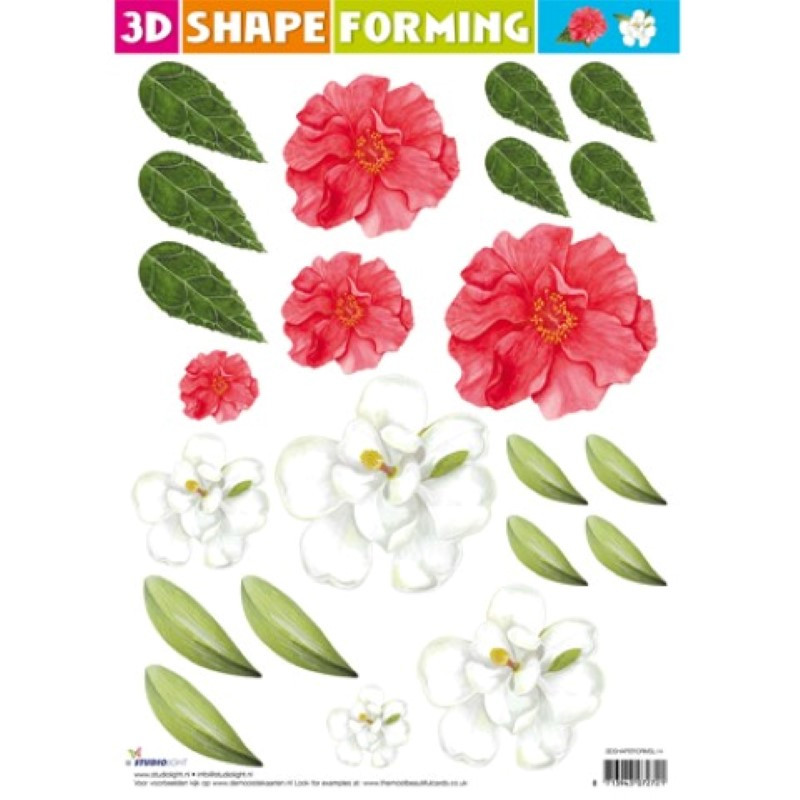 3D Shape forming prédécoupé - Magnolia