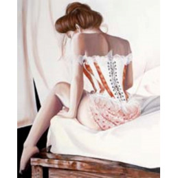 Image 3D - gk3040050 - 30x40 - Femme au corset