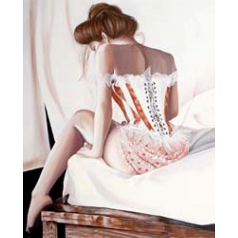 Image 3D - gk3040050 - 30x40 - Femme au corset