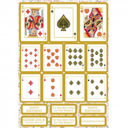 Carte prédécoupée - PCT9806 - Cartes à jouer