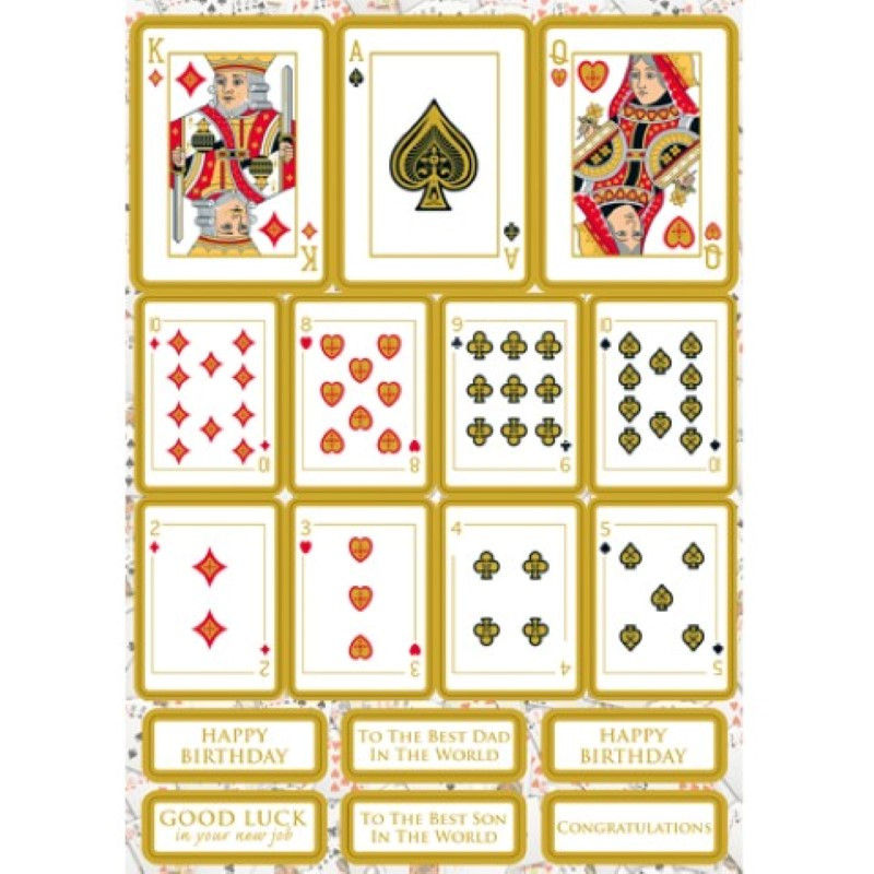 Carte prédécoupée - PCT9806 - Cartes à jouer