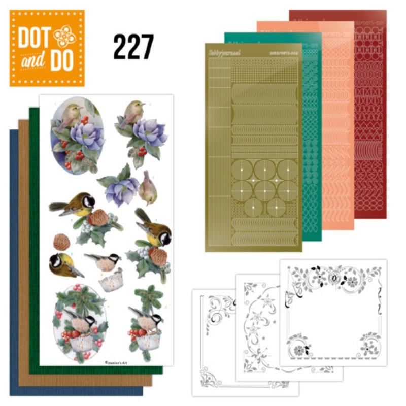 Dot and do 227 - kit Carte 3D  - Noël parfait