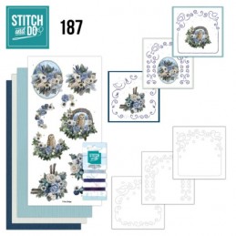 Stitch and do 187 - kit Carte 3D broderie - Murmures d'hiver