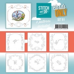 Cartes seules Stitch and do  - Set n°91
