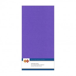 Carte 13.5 x 27 cm uni Violet paquet de 10