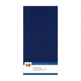 Carte 13.5 x 27 cm uni Bleu foncé paquet de 10