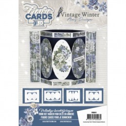 Figure Cards n°10 fonds de carte spéciaux - Vintage winter