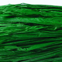 Raphia vegetal vert fonce