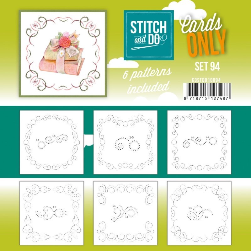 Cartes seules Stitch and do  - Set n°94