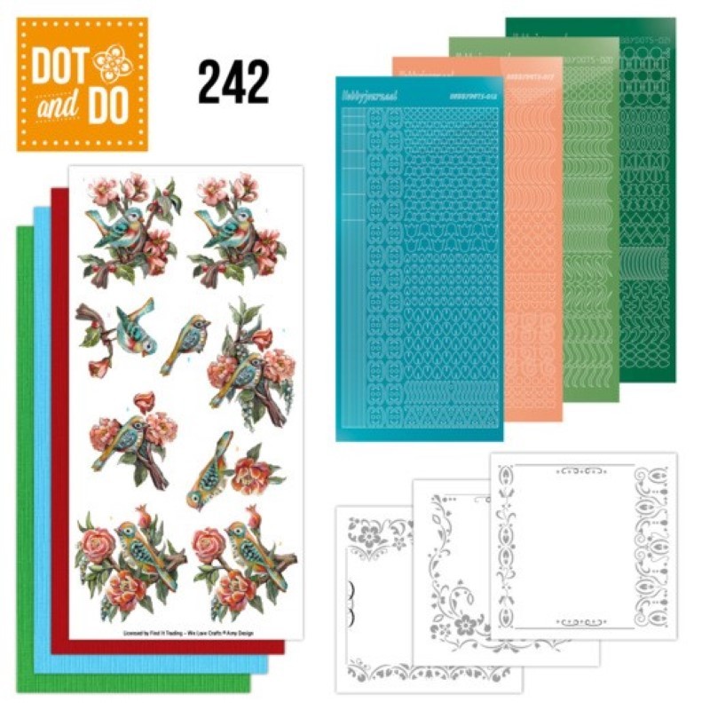 Dot and do 242 - kit Carte 3D  - Jardin botanique