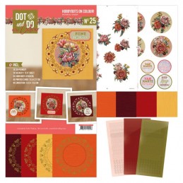 Dot and Do on Colour 25 - Kit Carte 3D - Jardin botanique