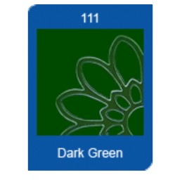 Stickers - 0976 - bordure houx noël - Vert