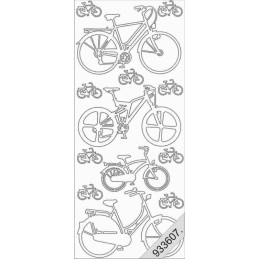 Stickers - 1005 - Vélo - Or