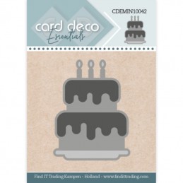 Mini Die - CDEMIN10042 - Gâteau d'anniversaire 3,6 x 4,7 cm