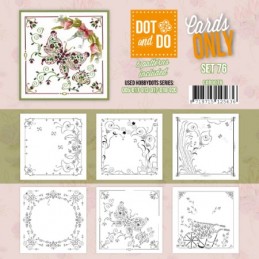 Dot and do Cartes n°76 - Lot de 6 Cartes seules