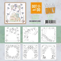 Dot and do Cartes n°77 - Lot de 6 Cartes seules
