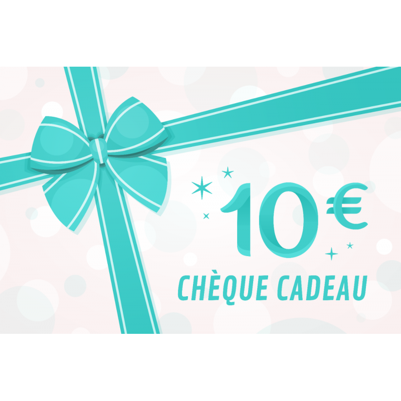Chèque cadeau 10 €