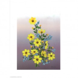 Image 3D - Astro 248 - 24x30 - petites fleurs jaunes