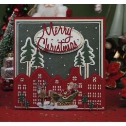 Bloc de papier - Amy Design - Snowy Christmas 15.2 x 15.2 - ADPP10052