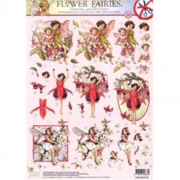 Carte 3D prédéc. - A4 - 83526 - Flower Fairies