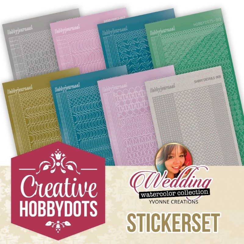 Creative Hobbydots n°37 - Set de stickers