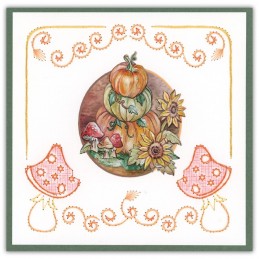 Stitch and do 206 - kit Carte 3D broderie - Automne Incroyable