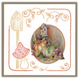 Stitch and do 206 - kit Carte 3D broderie - Automne Incroyable