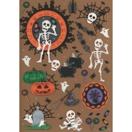 Dies - Yvonne Creations - Halloween - YCD10328 - Joyeux squelette
