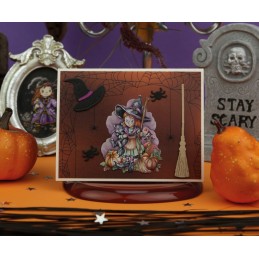 Bloc de papier - Yvonne Créations - Halloween 15 x 15 cm - YCPP10062
