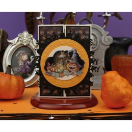 Bloc de papier - Yvonne Créations - Halloween 15 x 15 cm - YCPP10062