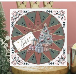 Carte 3D à découper - CD12025 - World of Christmas - Cadeaux de Noël