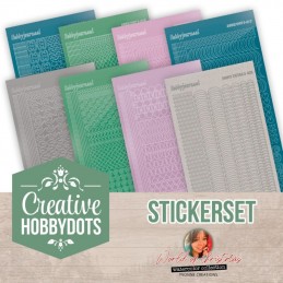 Creative Hobbydots n°42 - Set de stickers