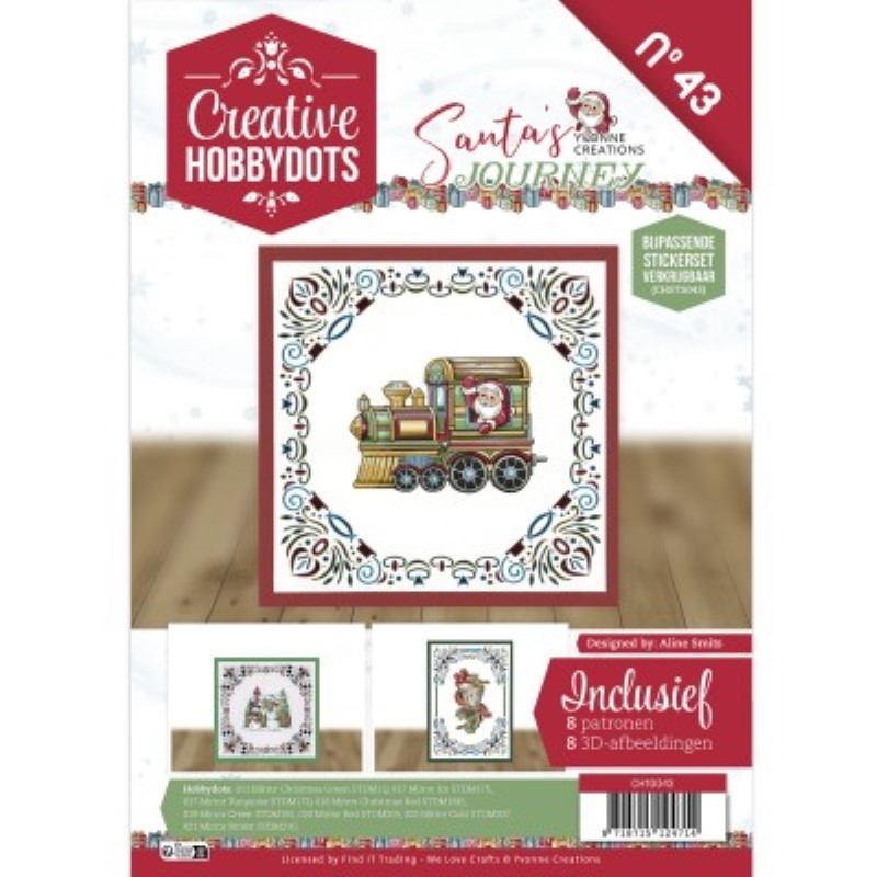 Creative Hobbydots n°43 - Livret 8 modèles de cartes Dot and do Creative Hobbydots n°43 - Livret 8 modèles de cartes Dot and do