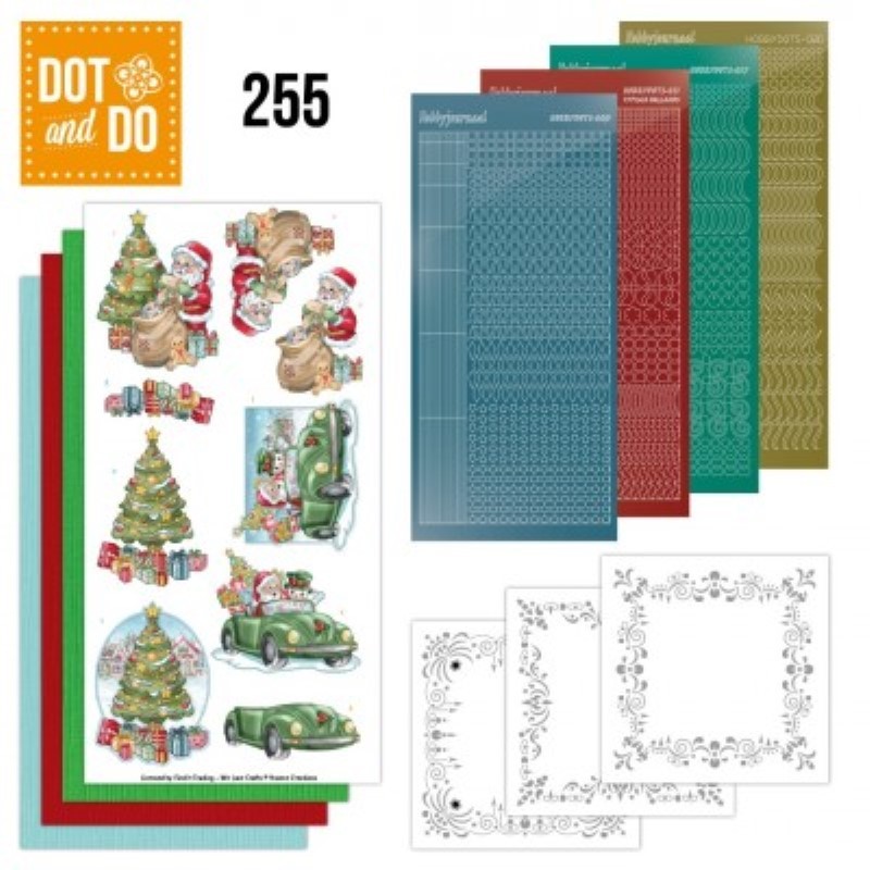 Dot and do 255 - kit Carte 3D  - Santa'Journey