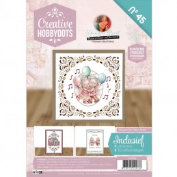 Creative Hobbydots n°45 - Livret 8 modèles de cartes Dot and do