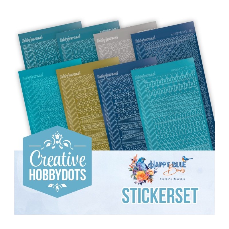 Creative Hobbydots n°46 - Set de stickers