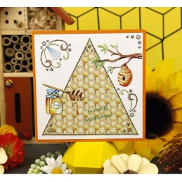 Carte 3D à découper - CD12021 - Bee honey - mini images