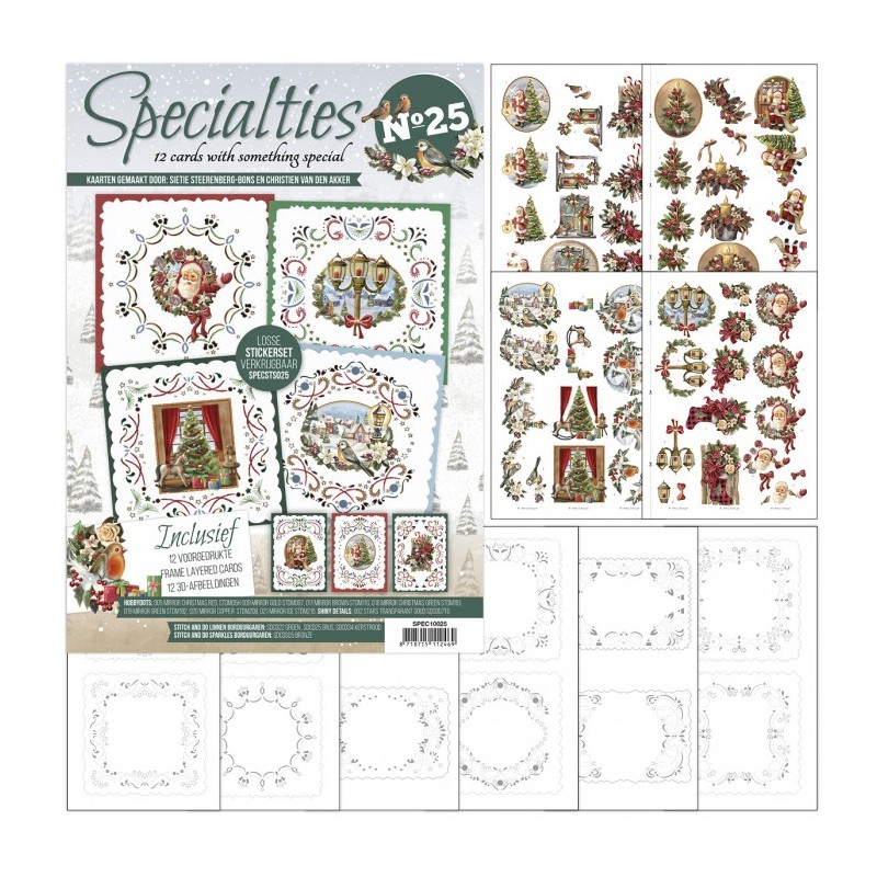 Kit complet Specialties n°25  livre + stickers