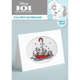 Disney 101 Dalmatiens Kit carte point de croix - DYCS008