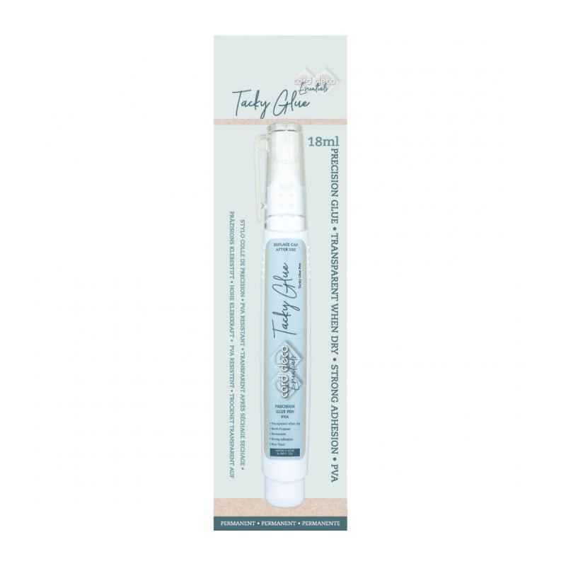 Tacky glue Stylo Colle transparente 18ml