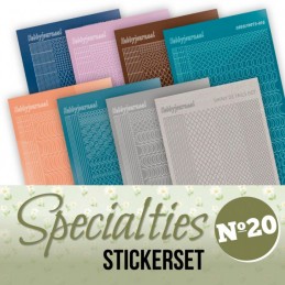 Set de stickers pour livre Specialties A4 N°20