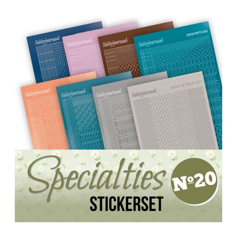 Set de stickers pour livre Specialties A4 N°20