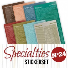 Set de stickers pour livre Specialties A4 N°24