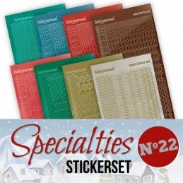 Kit complet Specialties n°22  livre + stickers - Thème de Noël