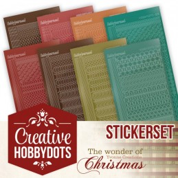 Kit Creative Hobbydots n°30 - Livret 8 modèles + Stickers Dot and do