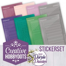 Kit Creative Hobbydots n°32 - Livret 8 modèles + Stickers Dot and do