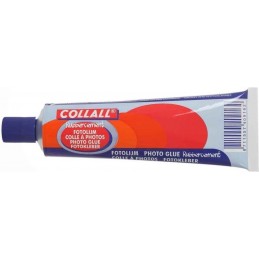 Colle pour photos, tube 100 ml Collall Rubbercement