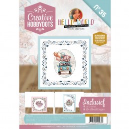 Kit Creative Hobbydots n°35 - Livret 8 modèles + Stickers Dot and do