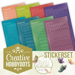 Kit Creative Hobbydots n°38 - Livret 8 modèles + Stickers Dot and do