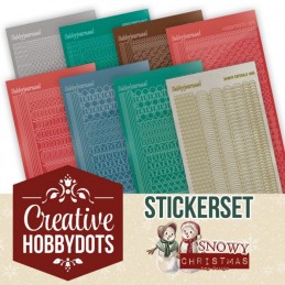 Kit Creative Hobbydots n°40 - Livret 8 modèles + Stickers Dot and do